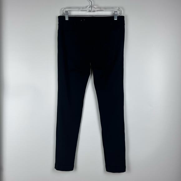 J McLaughlin Black Stretch Knit High Waist Straight Leg Jeans Pants Womens Sz 4 - Picture 9 of 11